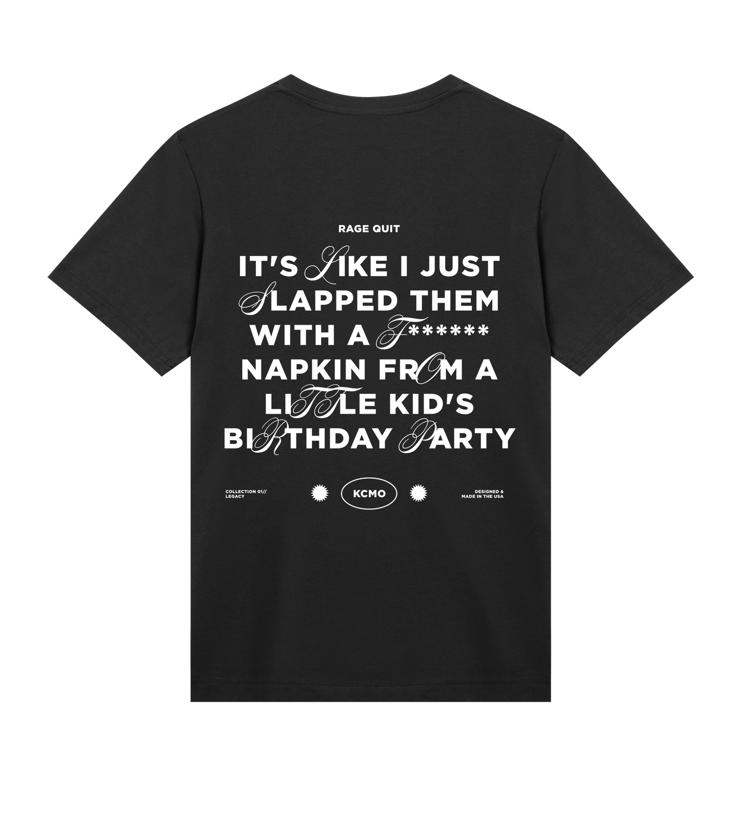 Napkins Tee - Dark Mode