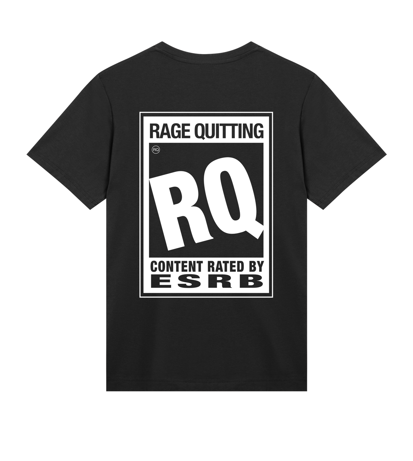 Rage Quit ESRB Tee - Dark Mode