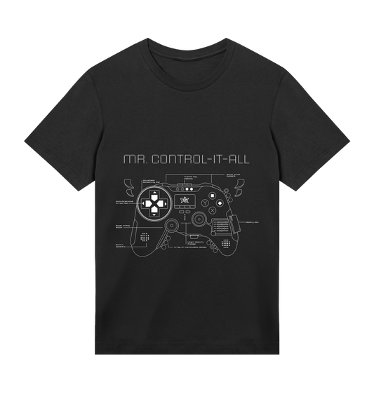 Mr. Control-It-All Tee - Dark Mode