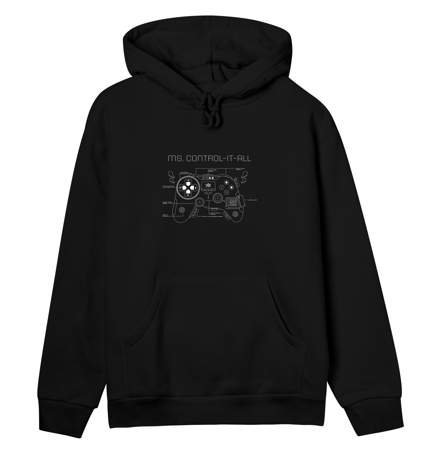 Ms. Control-It-All Hoodie - Dark Mode