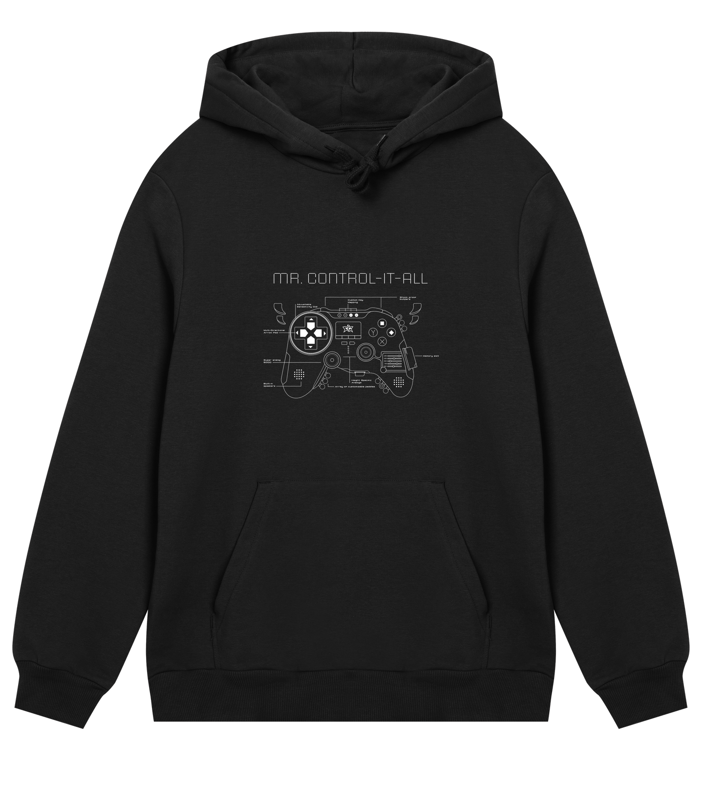 Mr. Control-It-All Hoodie - Dark Mode