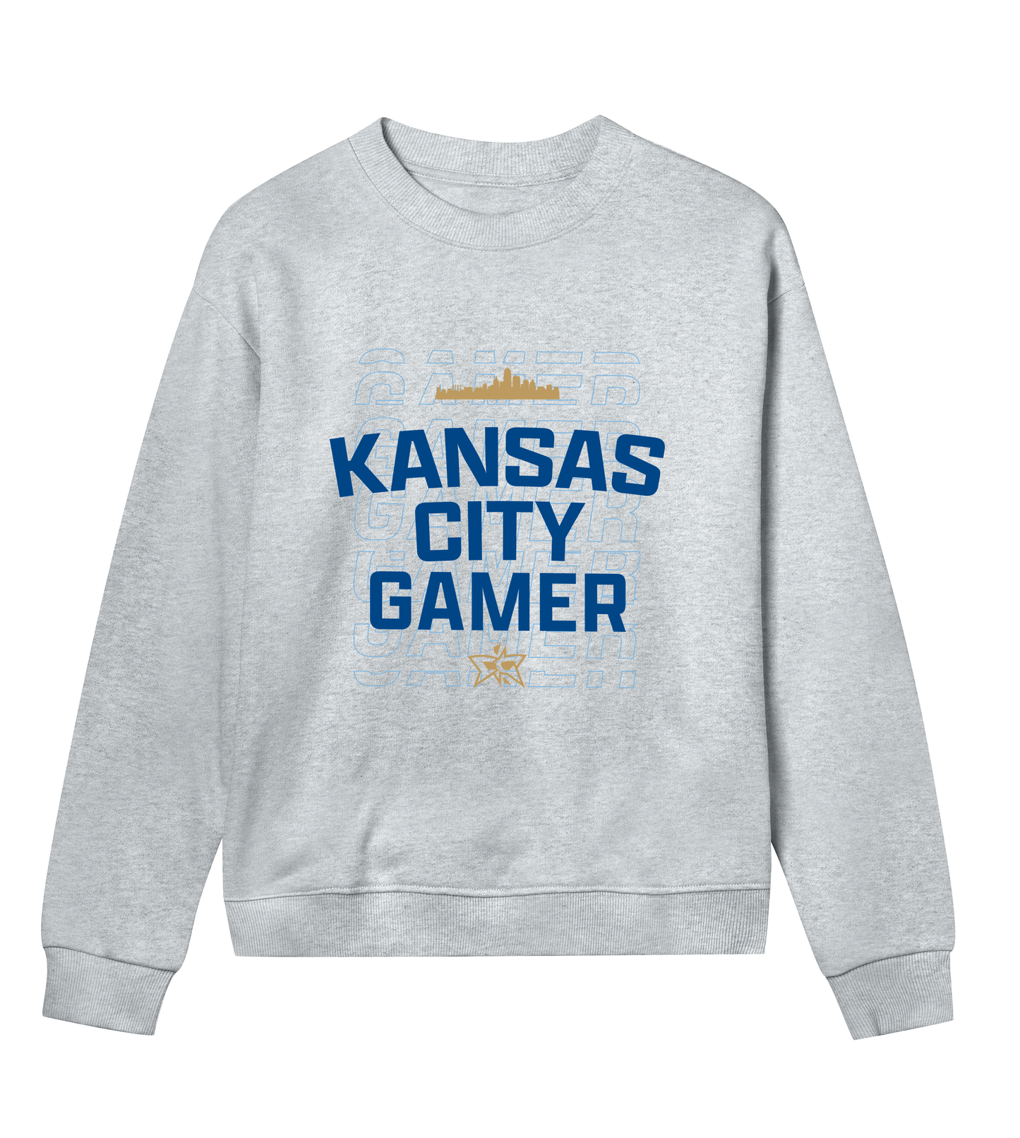 W - KC Gamer Skyline Crew - 3 Color