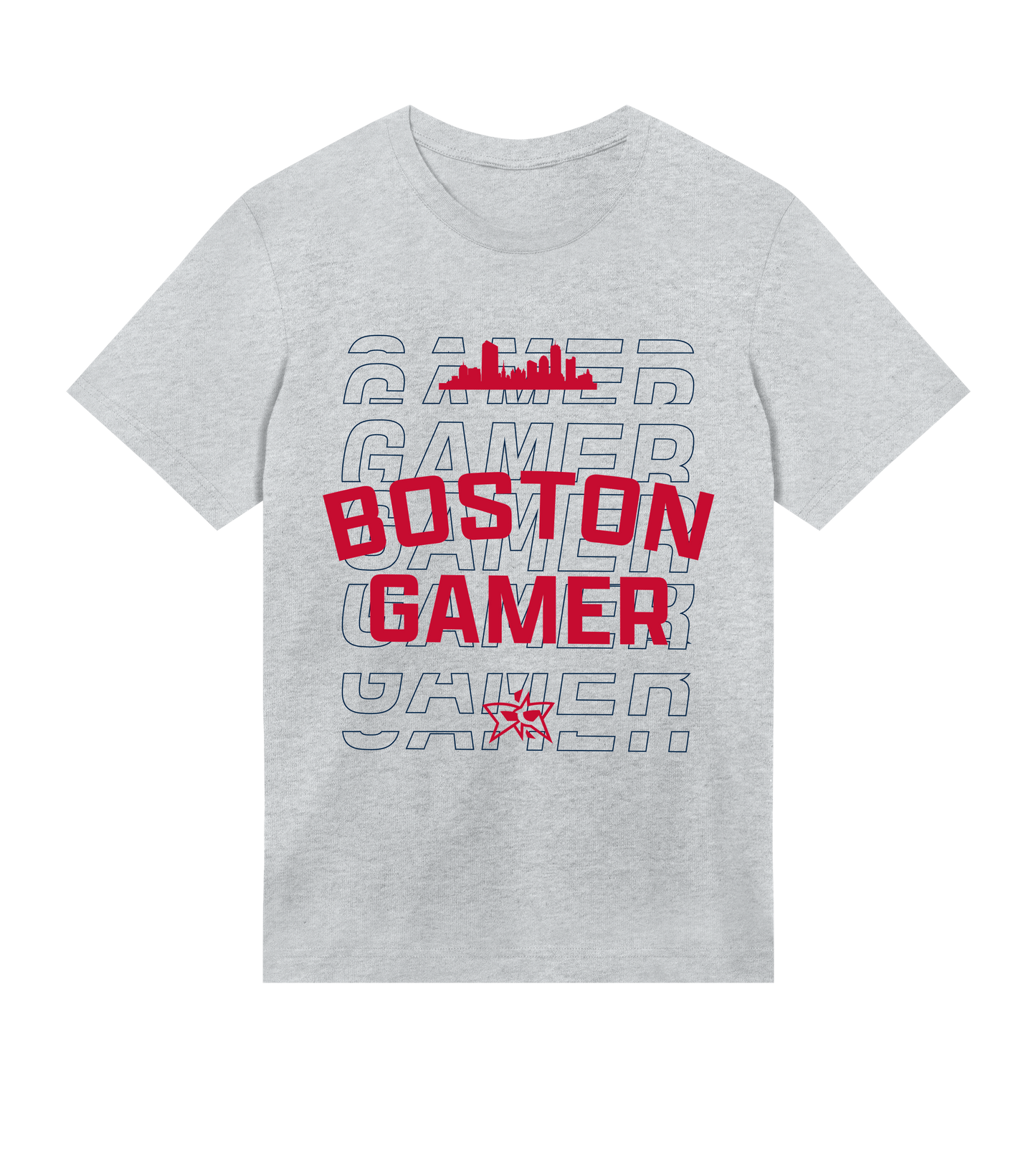 Boston Gamer Skyline Tee - Red