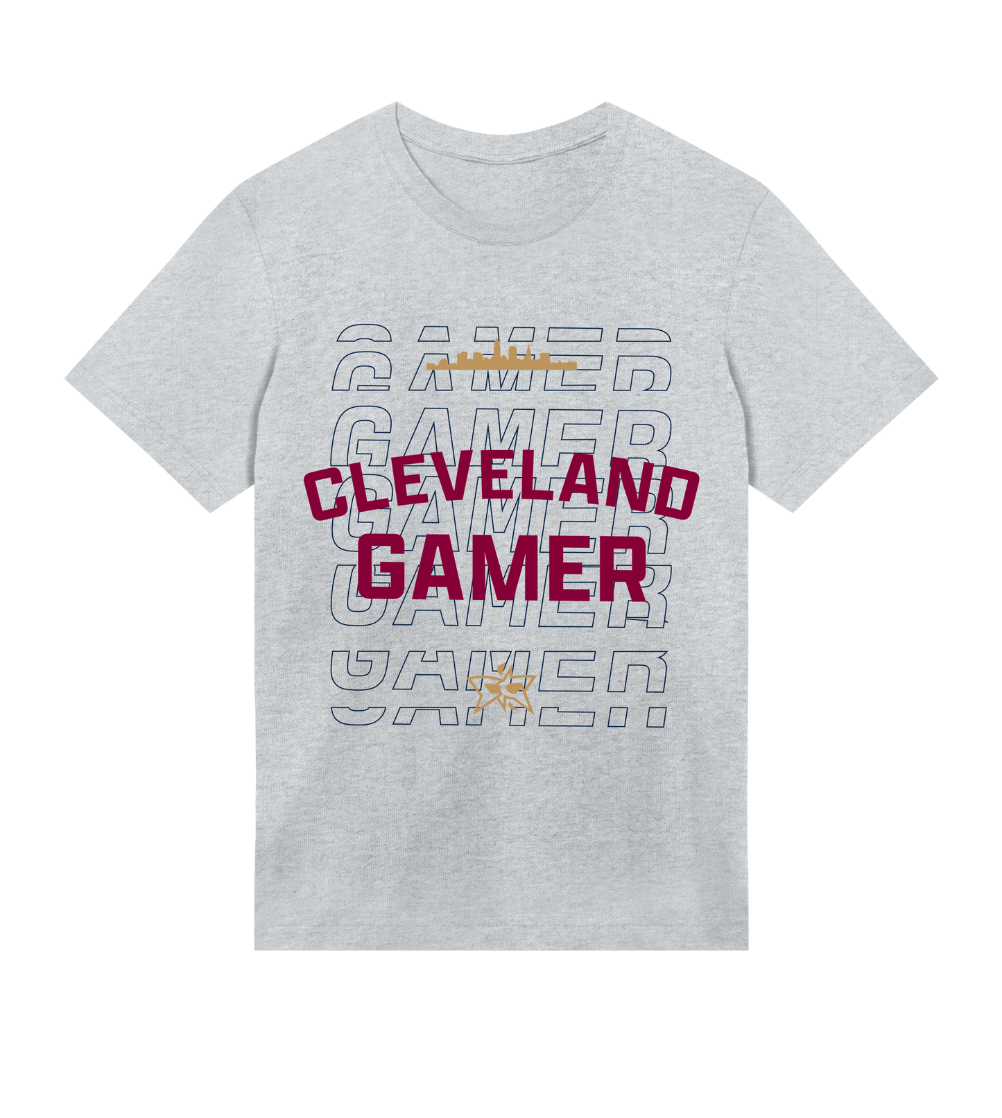 Cleveland Gamer Skyline Tee - 3 Color