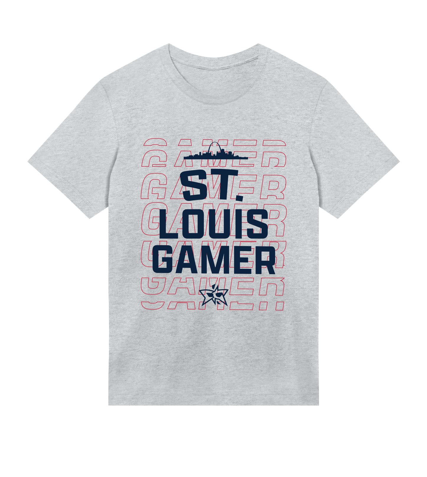 W - St Louis Gamer Skyline Tee