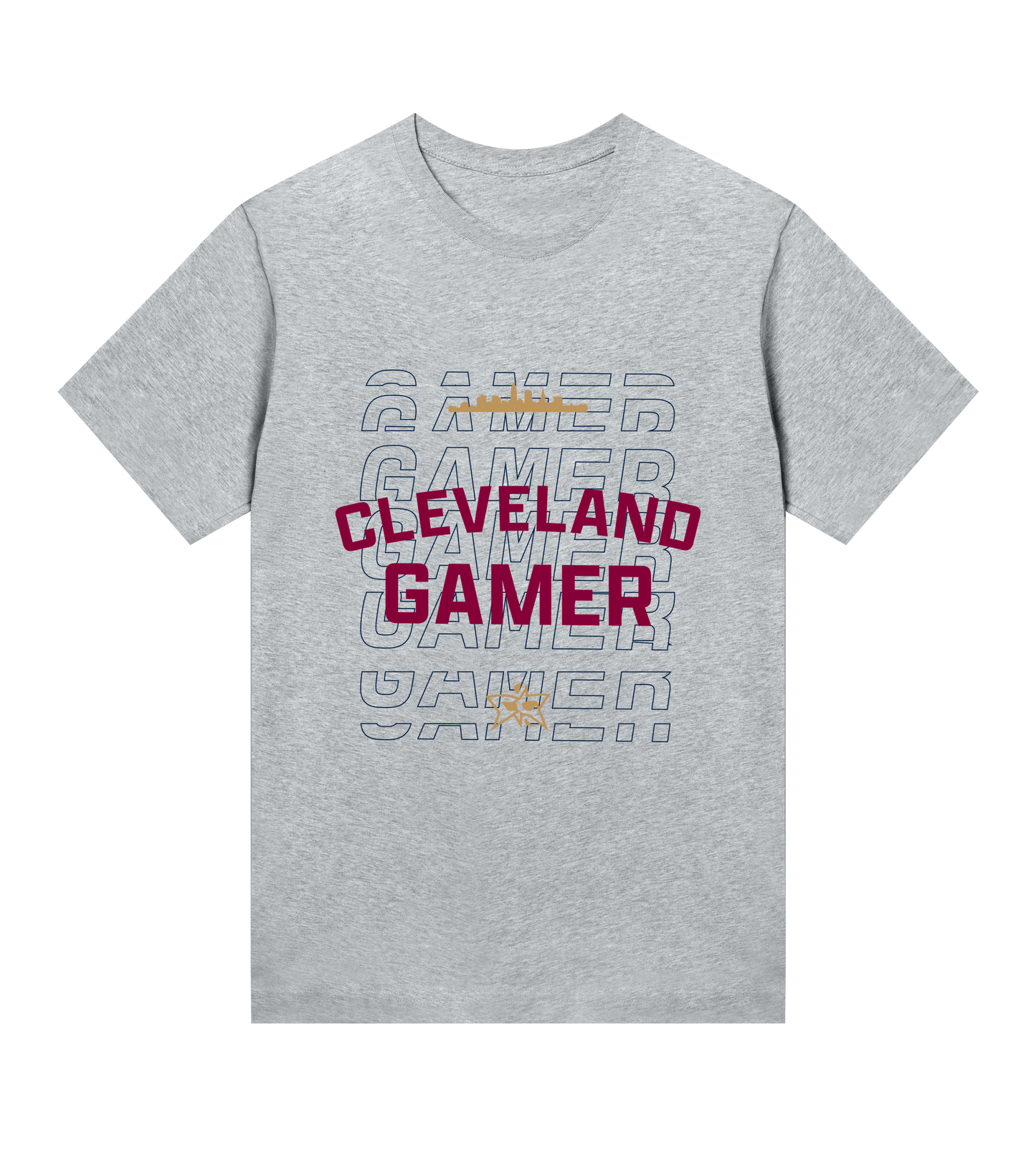 W - Cleveland Gamer Skyline Tee - 3 Color