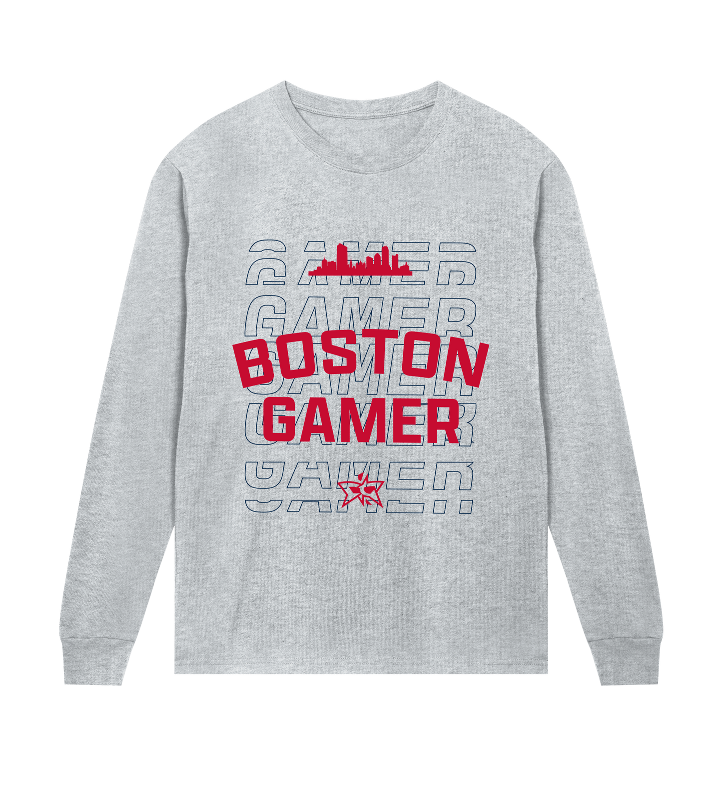 Boston Gamer Skyline LS - Red