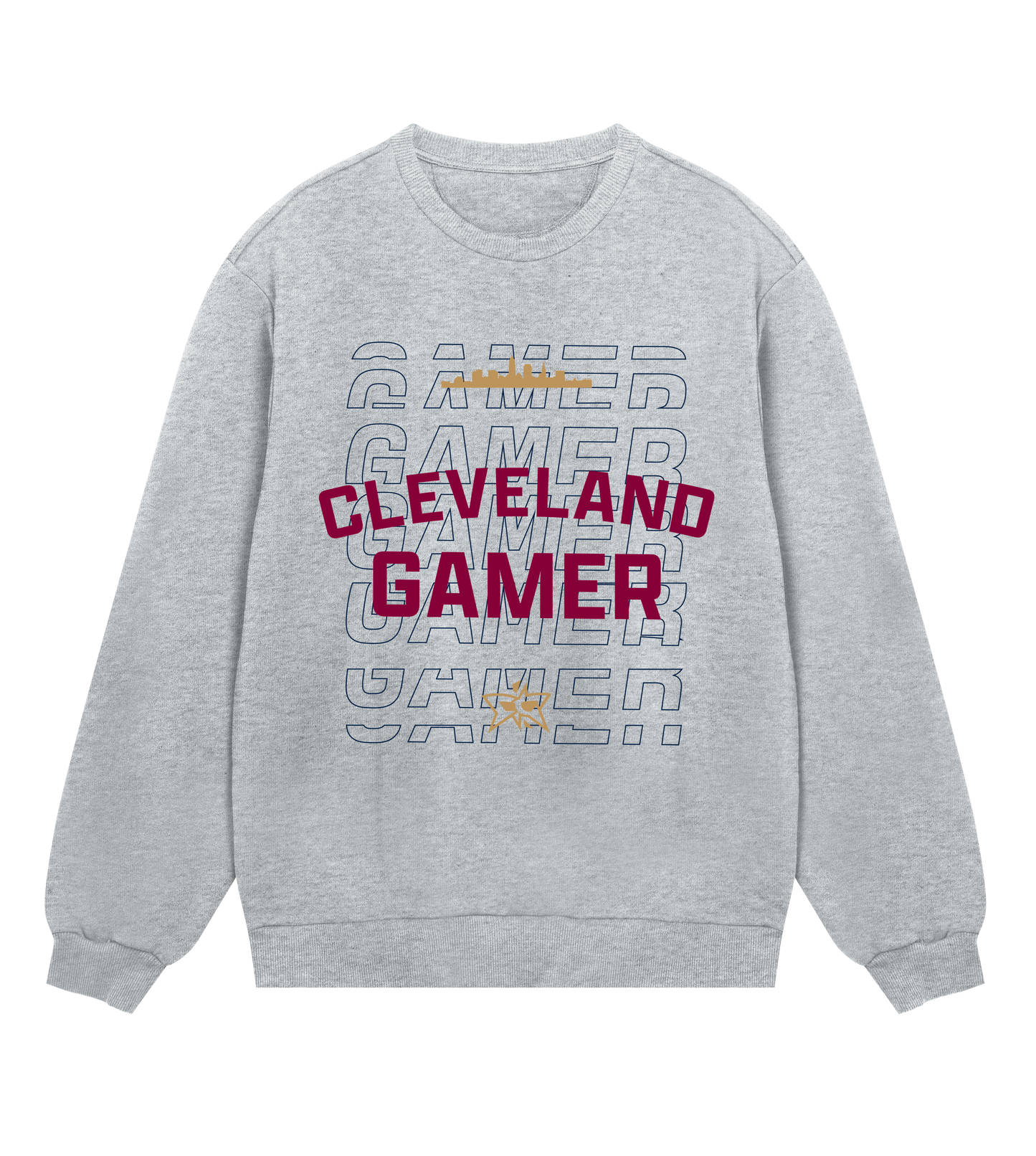 Cleveland Gamer Skyline Crew - 3 Color