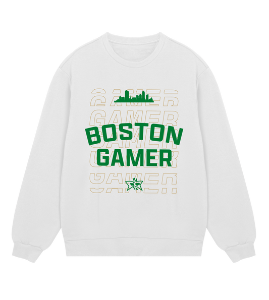 Boston Gamer Skyline Crew - Green