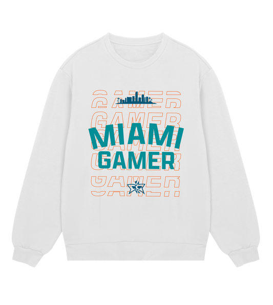 Miami Gamer Skyline Crew - 3 Color