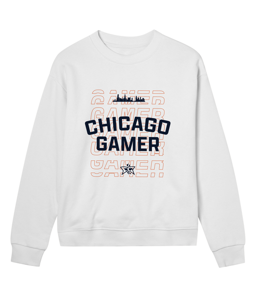 W - Chicago Gamer Skyline Crew - Navy