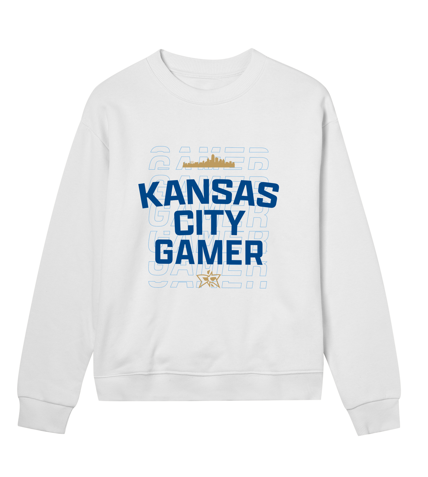 W - KC Gamer Skyline Crew - 3 Color