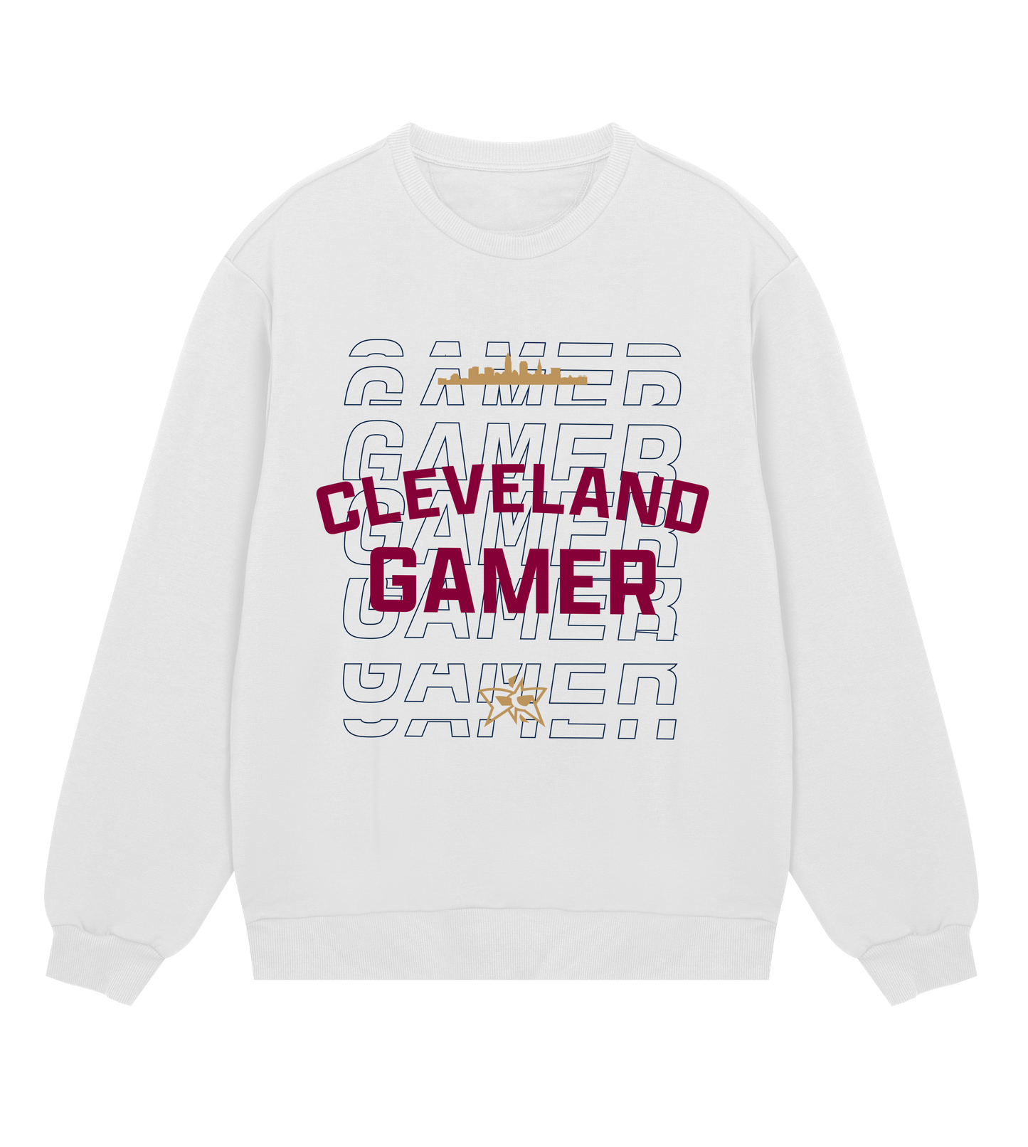 Cleveland Gamer Skyline Crew - 3 Color