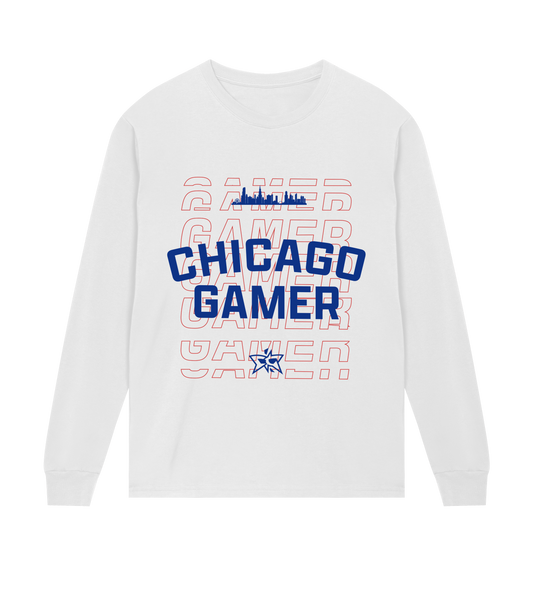 Chicago Gamer Skyline LS - Blue