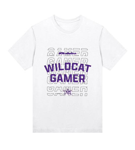 W - Wildcat Gamer Collegiate Tee