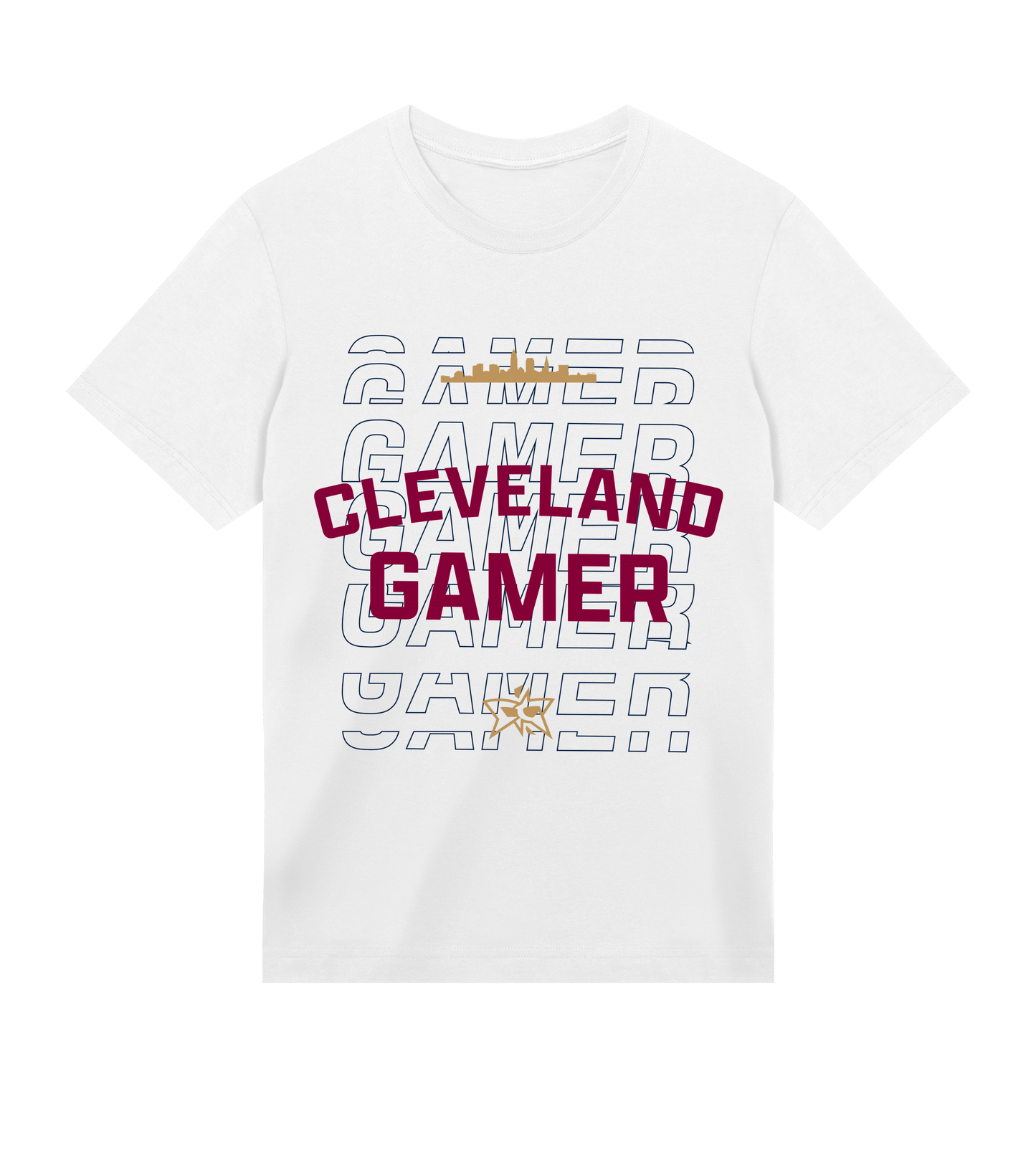 Cleveland Gamer Skyline Tee - 3 Color