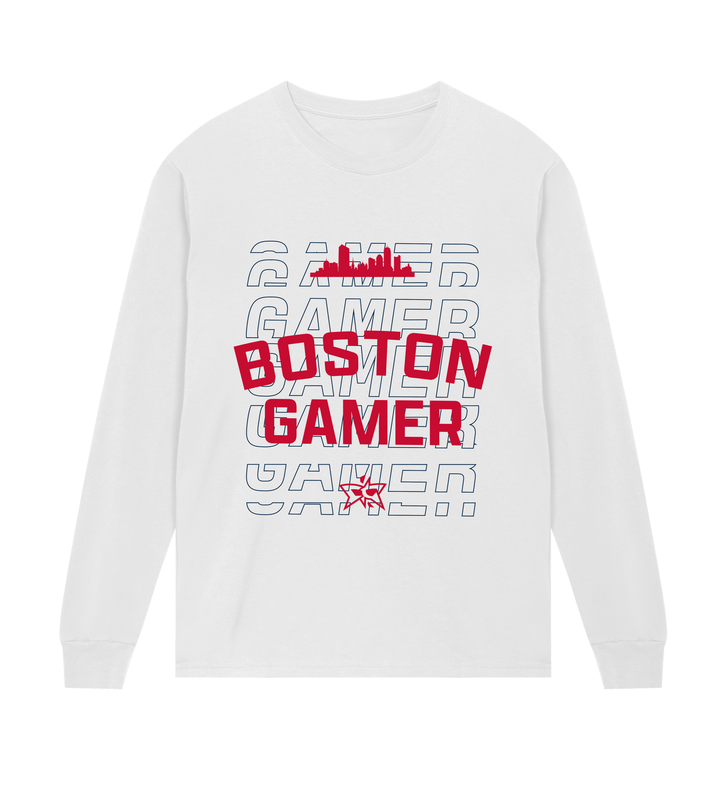 Boston Gamer Skyline LS - Red