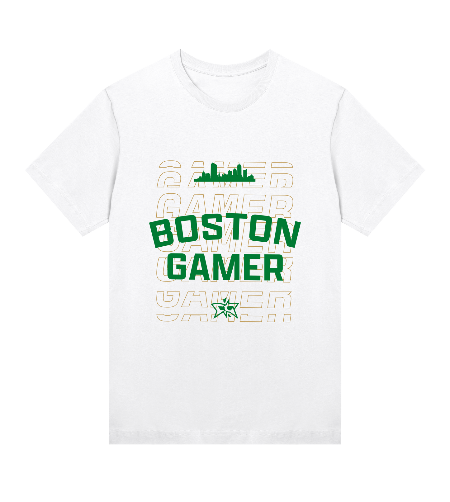 W - Boston Gamer Skyline Tee - Green