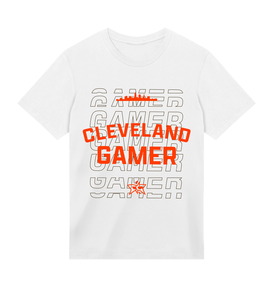 Cleveland Gamer Skyline Tee - Orange