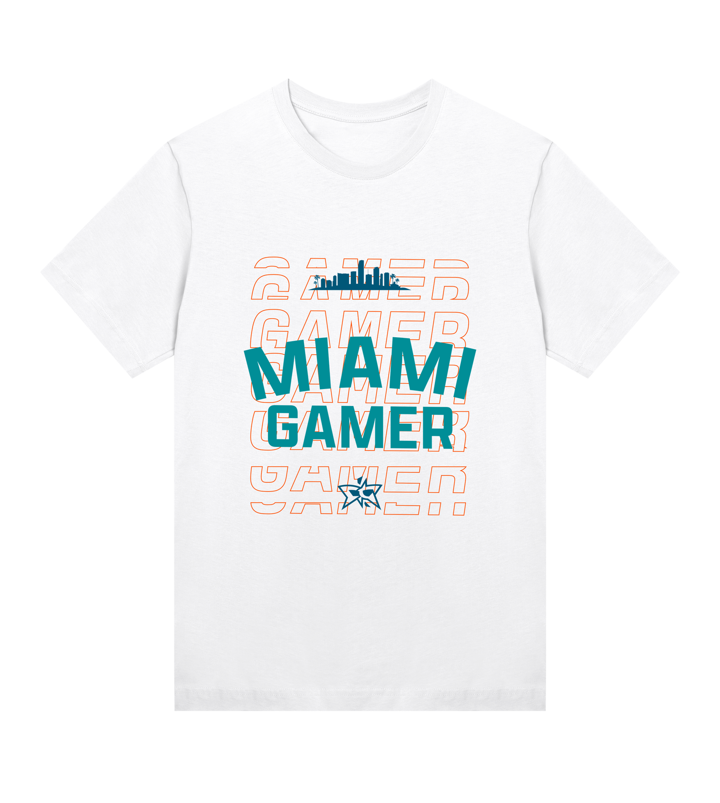 W - Miami Gamer Skyline Tee - 3 Color