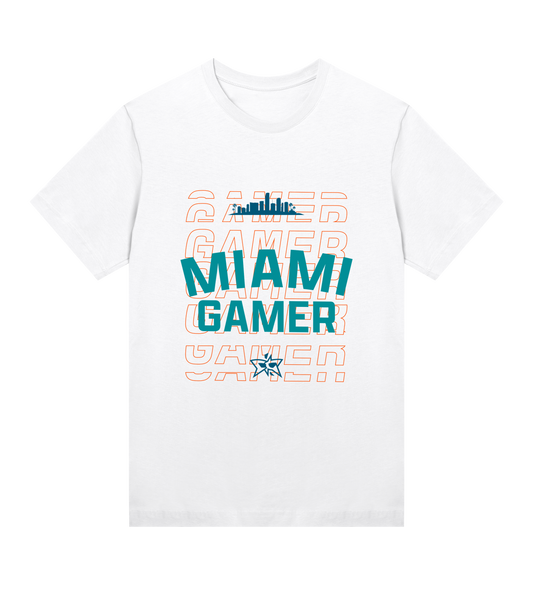 W - Miami Gamer Skyline Tee - 3 Color