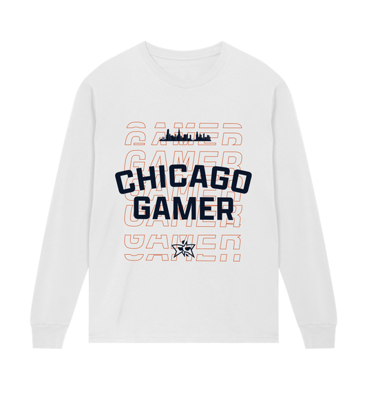 Chicago Gamer Skyline LS - Navy