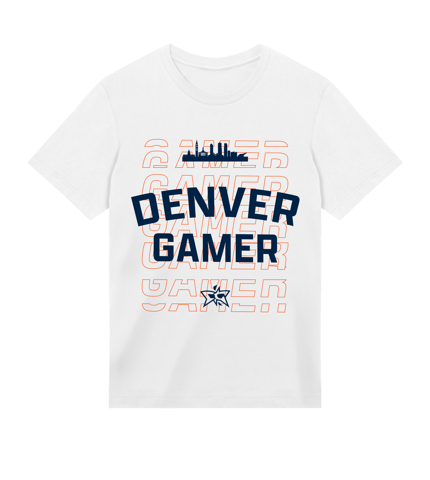 Denver Gamer Skyline Tee - Let's Ride