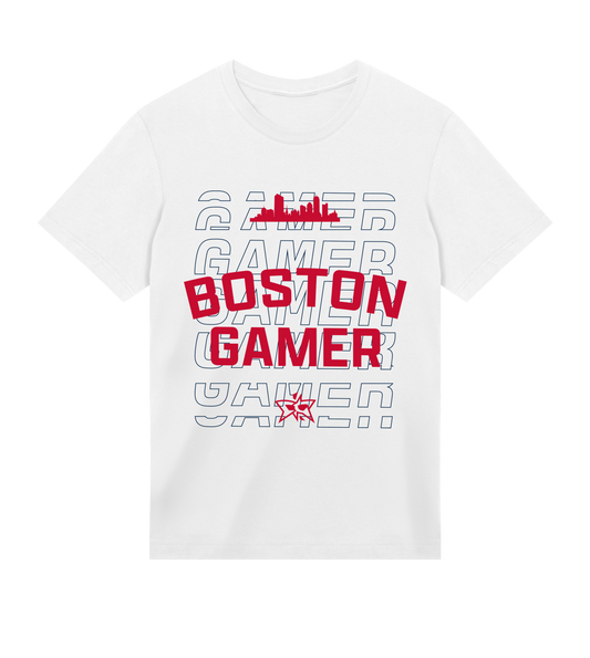 Boston Gamer Skyline Tee - Red